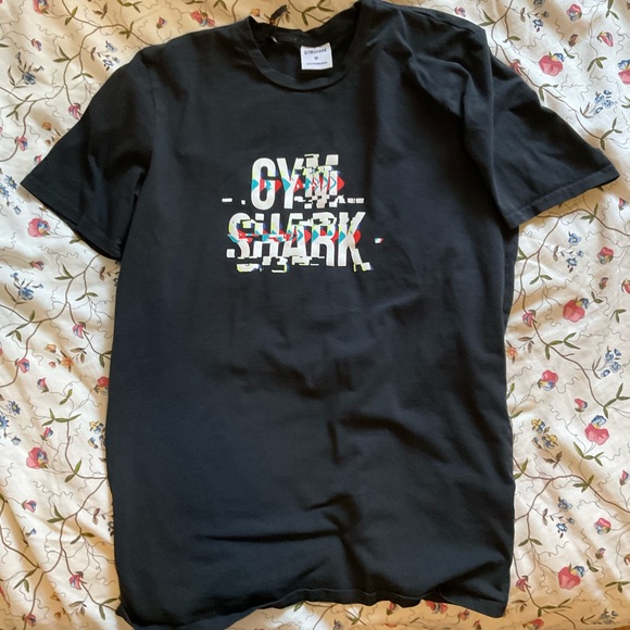 Gymshark black graphic T-shirt - Picture 1 of 4